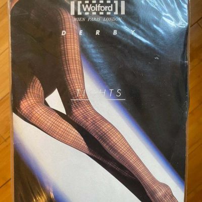 Wolford Derby Brown Tights Women's Size Medium